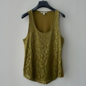 Laced tank top